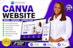 design canva website canva landing page redesign canva website ugc portfolio