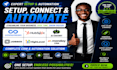 setup connecteam hubspot ai chatbot jobber gohighlevel monday crm automation