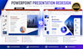 cleanup and redesign corporate presentation decks