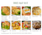 do food menu design, restaurant menu design, food flyer