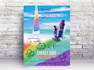 design a printable business flyer, brochure, and poster