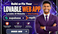 build lovable web app development lovable bug fixing supabase web app coding
