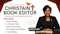 do christian book editing, proofreading, and formatting