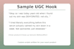 write ugc video scripts for your skincare brand