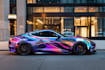 create racing car wrap, itasha wrap design