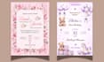create elegant animated wedding and event invitation videos