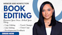 proofread, copy edit format memoir, nonfiction manuscript, developmental editor