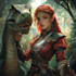 fantasy dnd character illustration