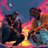 make cool cartoon album cover art