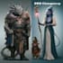 dnd character art and dnd character art