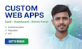 build a full stack website using PHP laravel react node js and mongodb