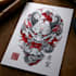 design a professional japanese tattoo design
