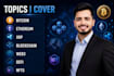 write SEO crypto news and blockchain articles