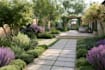 create your front garden backyard patio landscape design