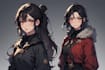 draw you or your oc into anime portrait, manga