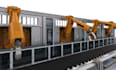 create 3d industrial animation machinery animation warehouse process animation