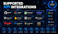 integrate third party rest API, graphql API, stripe, paypal and oauth