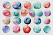 paint with watercolor for illustration and clipart