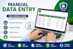 convert PDF to excel accurately with manual data entry
