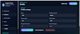 build a responsive react landing page with tailwind CSS