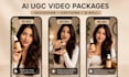 create realistic ai ugc video ads for  haircare brands