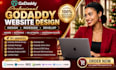 design godaddy website redesign godaddy website on godaddy website builder airo