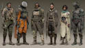 create sci fi, fantasy, superhero character design