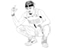 do black and white line drawing