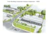 create conceptual architectural design sketch