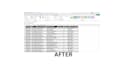 do ms excel data cleaning and formatting, merging, splitting, sorting, deduping