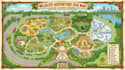 illustrated park maps, zoo maps and navigation guides