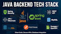 develop java spring boot rest apis and backend applications