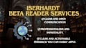 beta read, provide feedback, and critique your writing