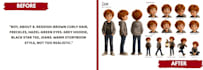 design a custom childrens book character