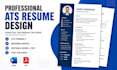 design a professional ats friendly resume and CV