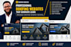 design roofing company wordpress website with elementor, SEO and lead generation