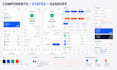 design fintech mobile app UI UX in figma