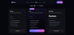 design a modern saas landing page or startup website