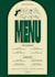 design a professional restaurant menu