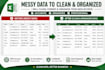 do excel data entry, formatting and business spreadsheets
