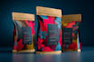 bottle label and packaging box design