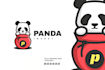 do cute and creative panda logo design service