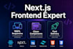 convert your design to react or nextjs frontend