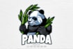 do modern panda logo design for business and startups