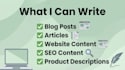 write engaging blog posts and articles