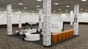 floor plan with exhibition booths