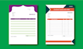 do stunning invoice, receipt and letterhead within 4 hours