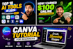 design professional youtube thumbnails that get clicks