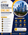 design eye catching flyer poster and brochure in canva
