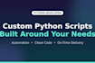 write clean python scripts and automation tools